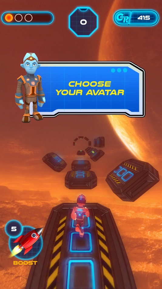 #3. Galaxy Run 2 - Endless Loop! (iOS) 由: Spiel Studios