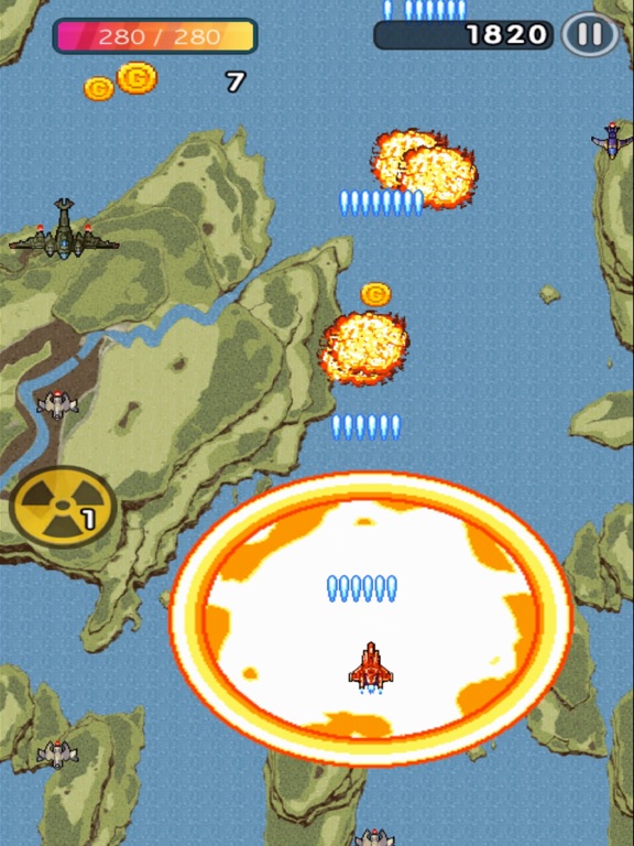 Screenshot #4 pour Space Fighter - Lightning Strike