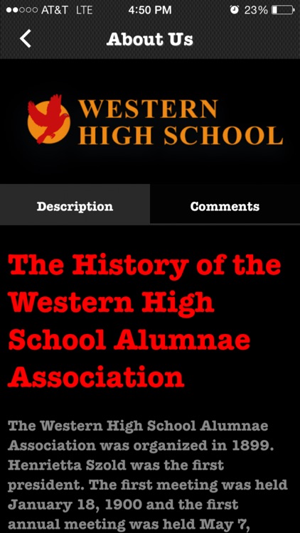 Western High School