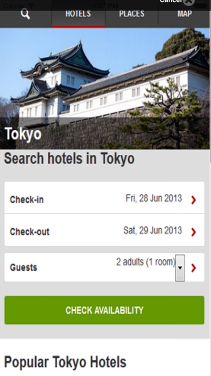 Tokyo Hotels & Maps