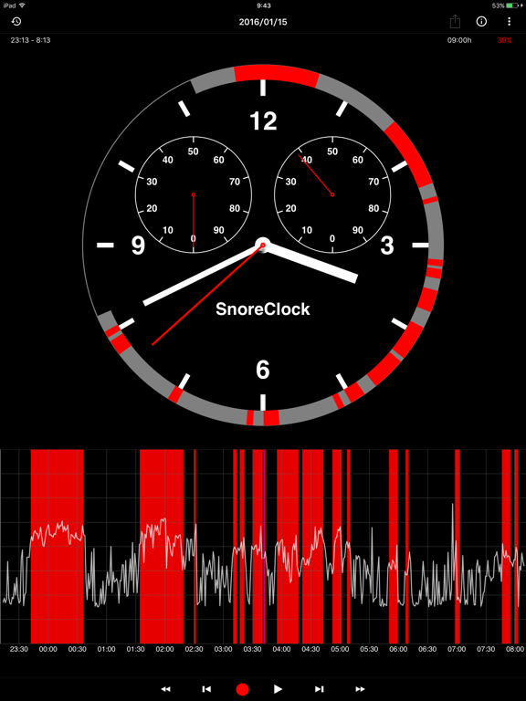 SnoreClock - いびきをかきますか？のおすすめ画像1