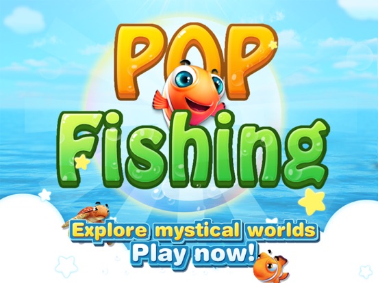 Pop Fishing-family fishing diary game,enjoy lovely ocean fish kingdom fun