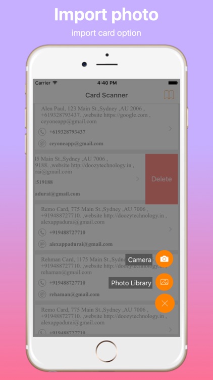 Business Card Reader Professional screenshot-4