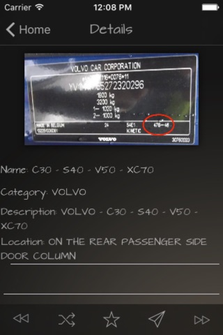 Car Color Code Locations screenshot 4