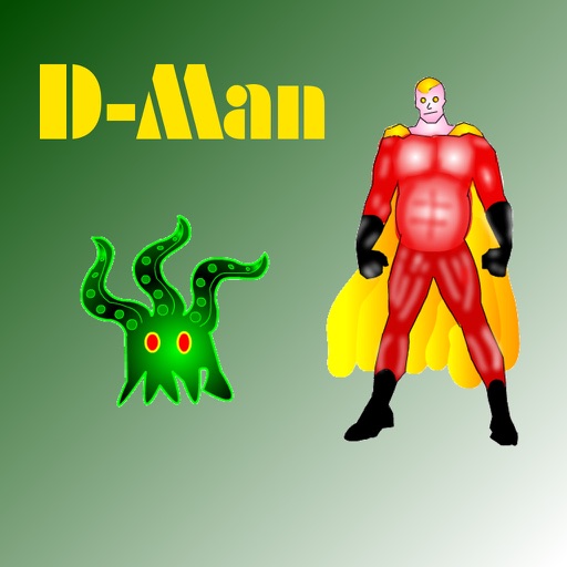 D-Man - Rise of the D-Man - The funny Jump and Run Game Icon