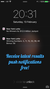 New York Lotto Results screenshot