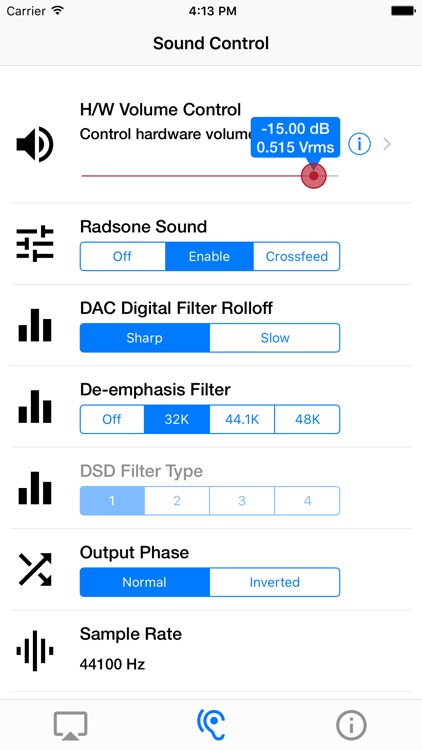 airDAC control