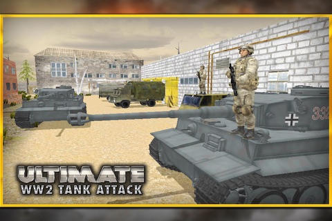 Ultimate WW2 Tank War Simulator 3D screenshot 3