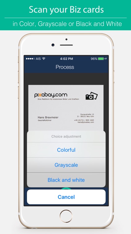 Biz Cards Scannable - Business Card Scanner Free & Receipt Organizer + OCR Scanning screenshot-4