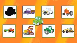 Game screenshot Trucks Cars Diggers Trains and Shadows Puzzles for Kids Lite apk