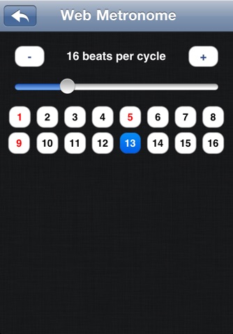 Web Metronome screenshot 4