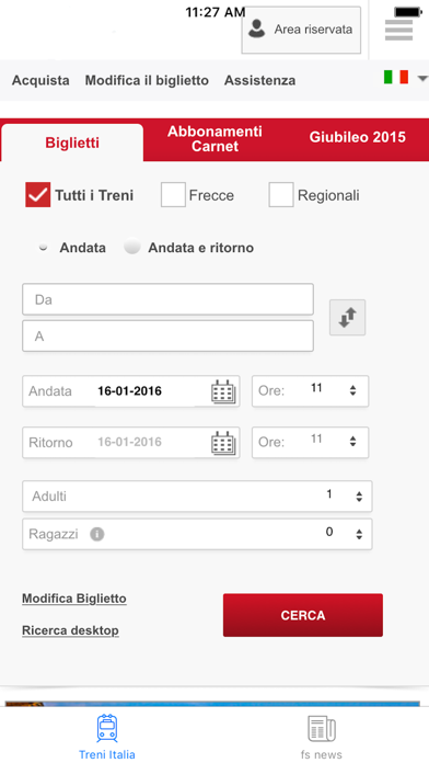 Treni Italia screenshot1