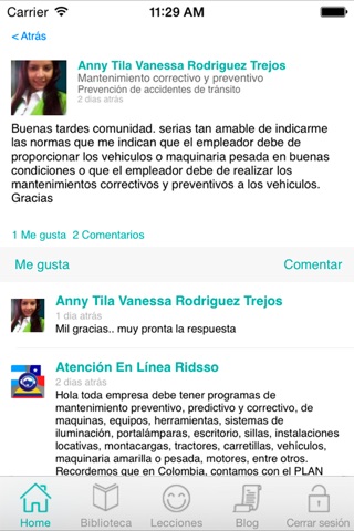 Red social Ridsso screenshot 2