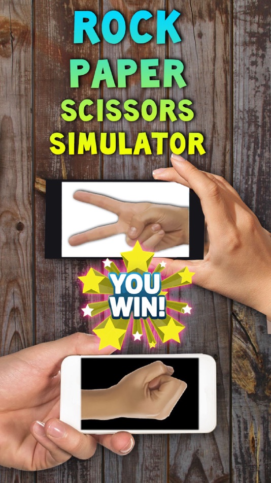 #1. Rock Paper Scissors Simulator (iOS) 由: Mariya Ivanova