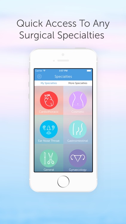 ScrubUp - Surgical preferences at your fingertips