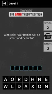 triviacube: trivia for big bang theory iphone screenshot 2