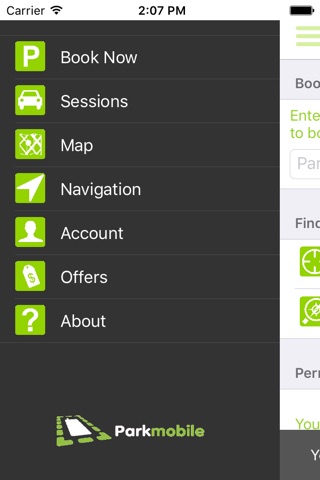 Parkmobile screenshot 2