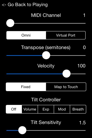 MIDIKeys - MIDI Controller screenshot 2