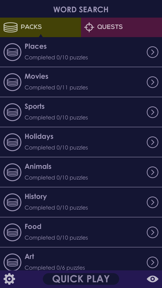 Daily Word Search - Speed Crossword Connect Puzzle screenshot