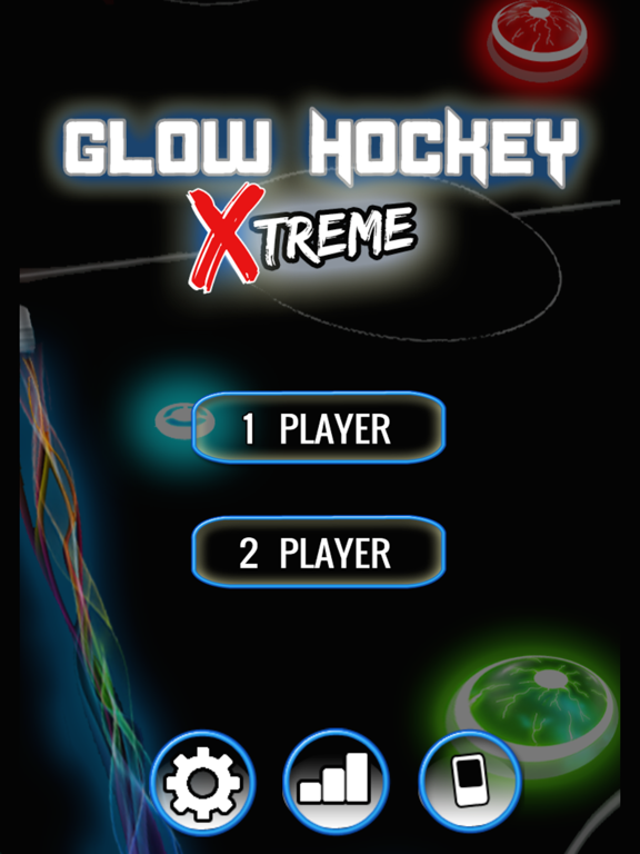 Screenshot #6 pour Glow Hockey Extreme