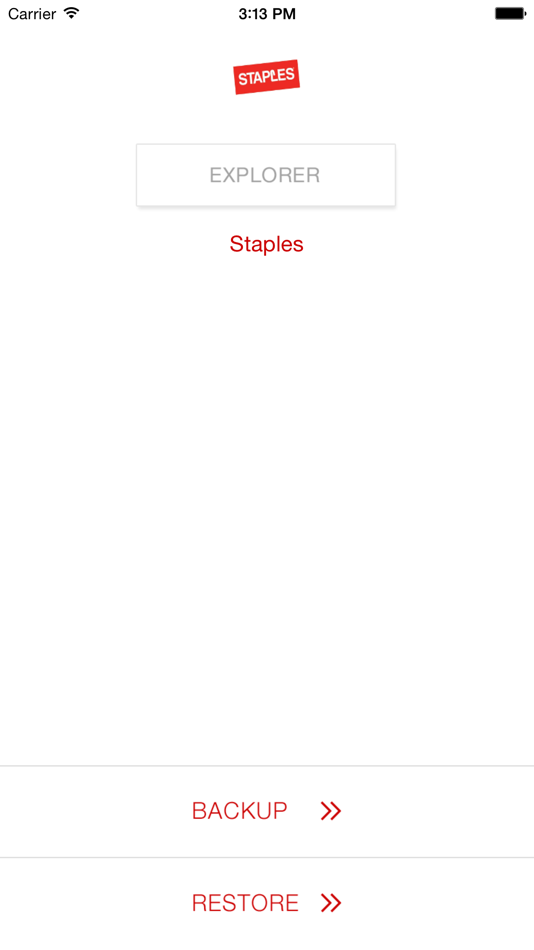 Staples Online Backup - 1.1 - (iOS)