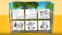 Game screenshot Раскраски Cute Cat Kitty котенок раскраска - Обучающие цвет обучения игры для малышей & малышей apk