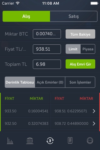 BTCTurk Bitcoin Alım Satım screenshot 2