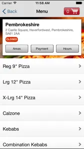 Pizza Timem Haverfordwest screenshot #2 for iPhone