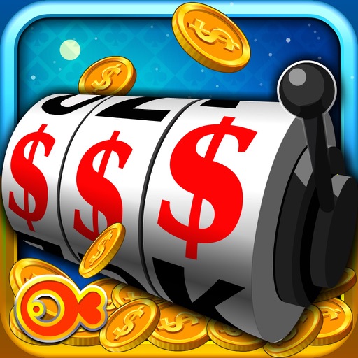 Golden Casino Slots Icon