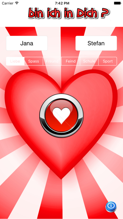 How to cancel & delete bin ich in Dich ? der große Liebestest from iphone & ipad 1