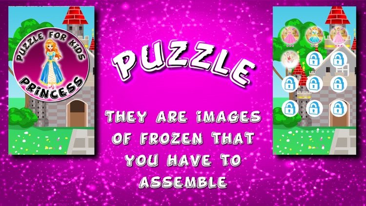 Princess Puzzles Slide