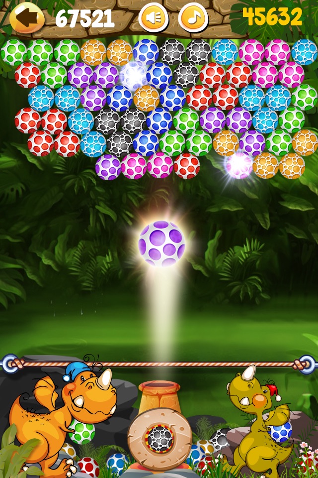 Dinosaur egg shooter classic screenshot 3