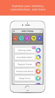 mensa brain training iphone screenshot 2