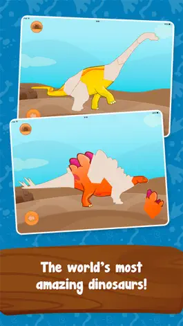 Game screenshot Dinosaur Builder Puzzles Game mod apk