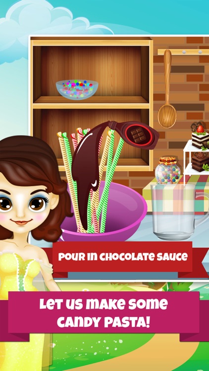 Pizza Dessert Maker Salon - Candy Food Cooking & Cake Making Kids Games for Girl Boy! screenshot-3