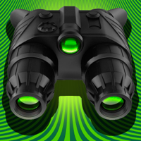 Night Vision True HDR - See In The Dark NightVision Real In Low Light Mode Green Goggles Binoculars with Camera Zoom Magnify Video Photo and Private - Secret Folder Pro