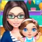 My busy mommy is a teacher