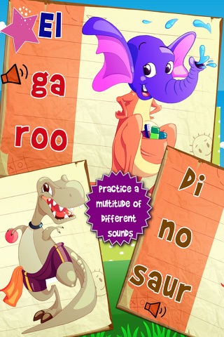 Animals Flip and Mix - ABC Reading Games for Preschool and Kindergarten Kids screenshot 4