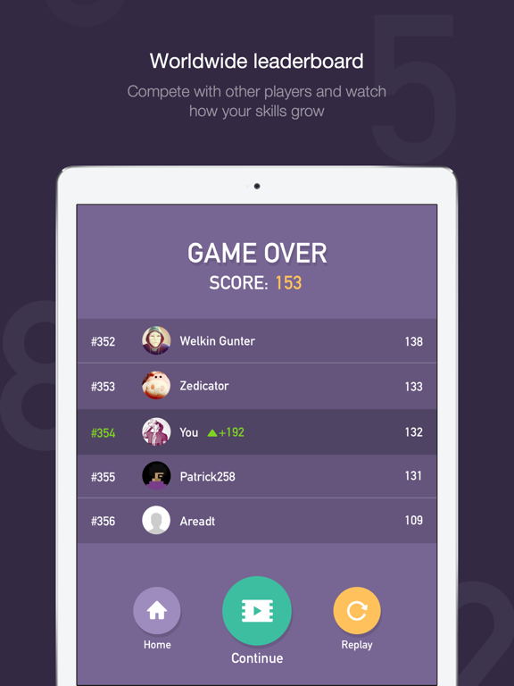 Screenshot #6 pour Binary - Brain Training Math Arcade