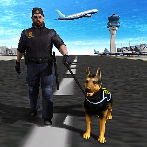 Police Dog Airport Chase Simulator – 3D Criminal Chase Simulation Game icon