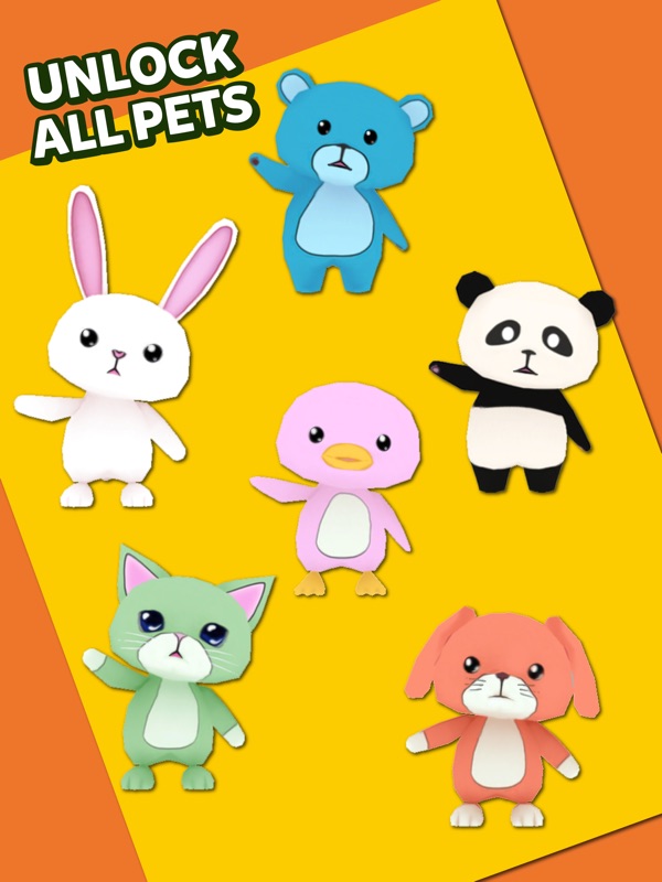 Cute Pets Run 3D screenshot 7