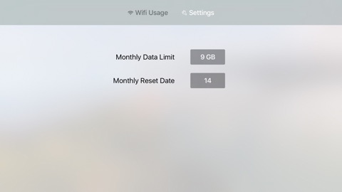 Screenshot #2 for Wi-Fi Data Usage