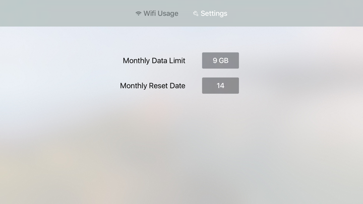 Screenshot #2 pour Wi-Fi Data Usage