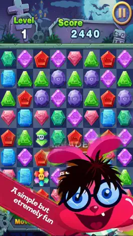 Game screenshot Ghost Jewel Quest - Match3 mod apk