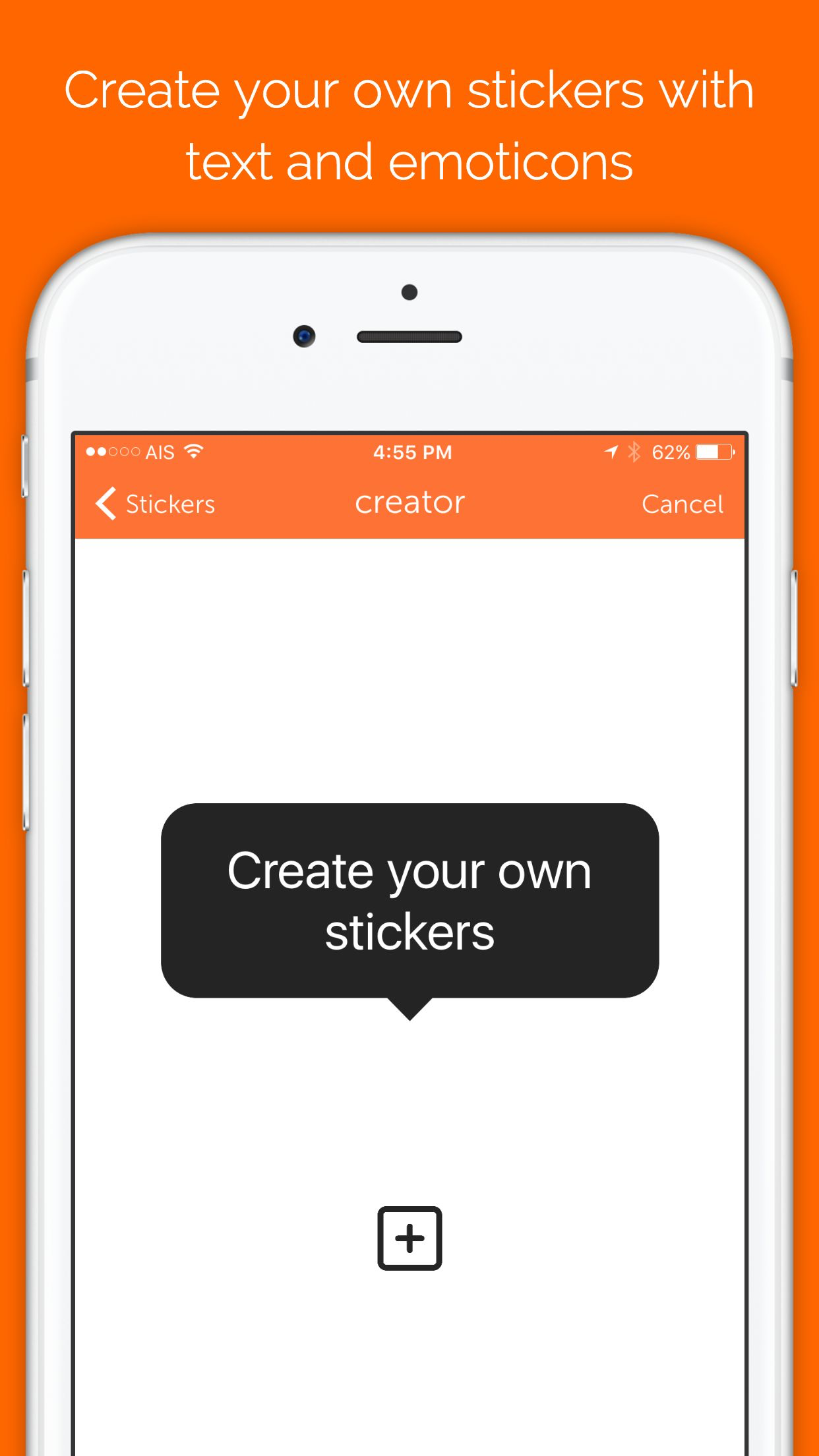 Giddylizer - stickers on photo