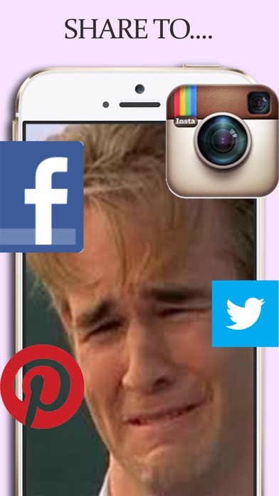 Screenshot #2 pour Reaction Factory - Ready To Send Reaction Pictures And Faces With Custom Meme Maker