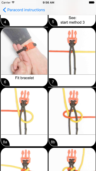 Paracord Instructions Screenshot