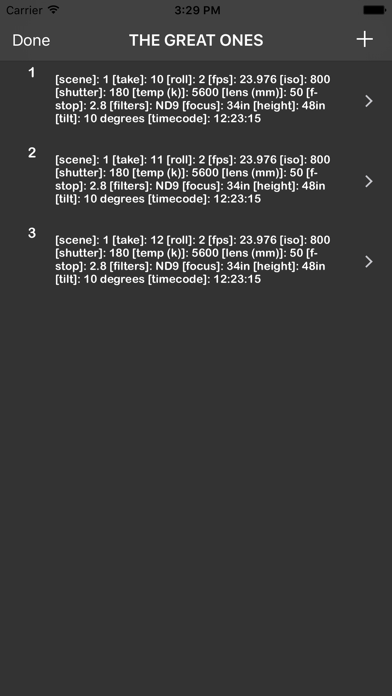 Screenshot #3 pour Camera Logger