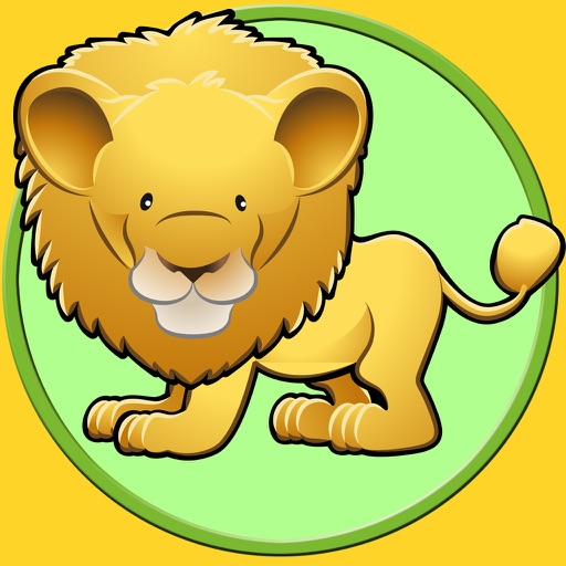 jungle animals of my kids - no ads icon