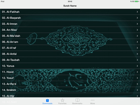 Screenshot #5 pour Quran Abdullah Basfer